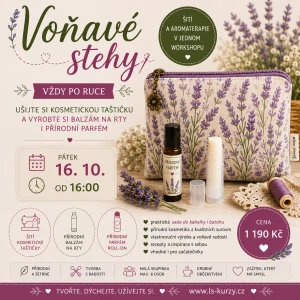 🌹 Voňavé stehy – Vždy po ruce