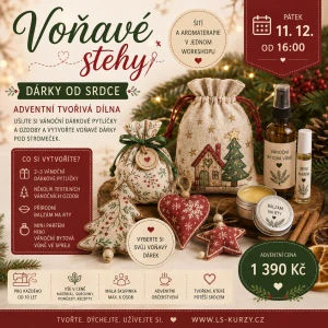 🌹 Voňavé stehy – Dárky od srdce
